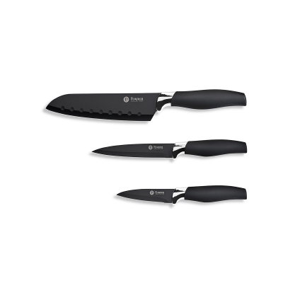 3 Parça Aria Black Bıçak Seti