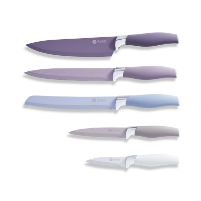 5 Pcs Aria Colour Knife Set