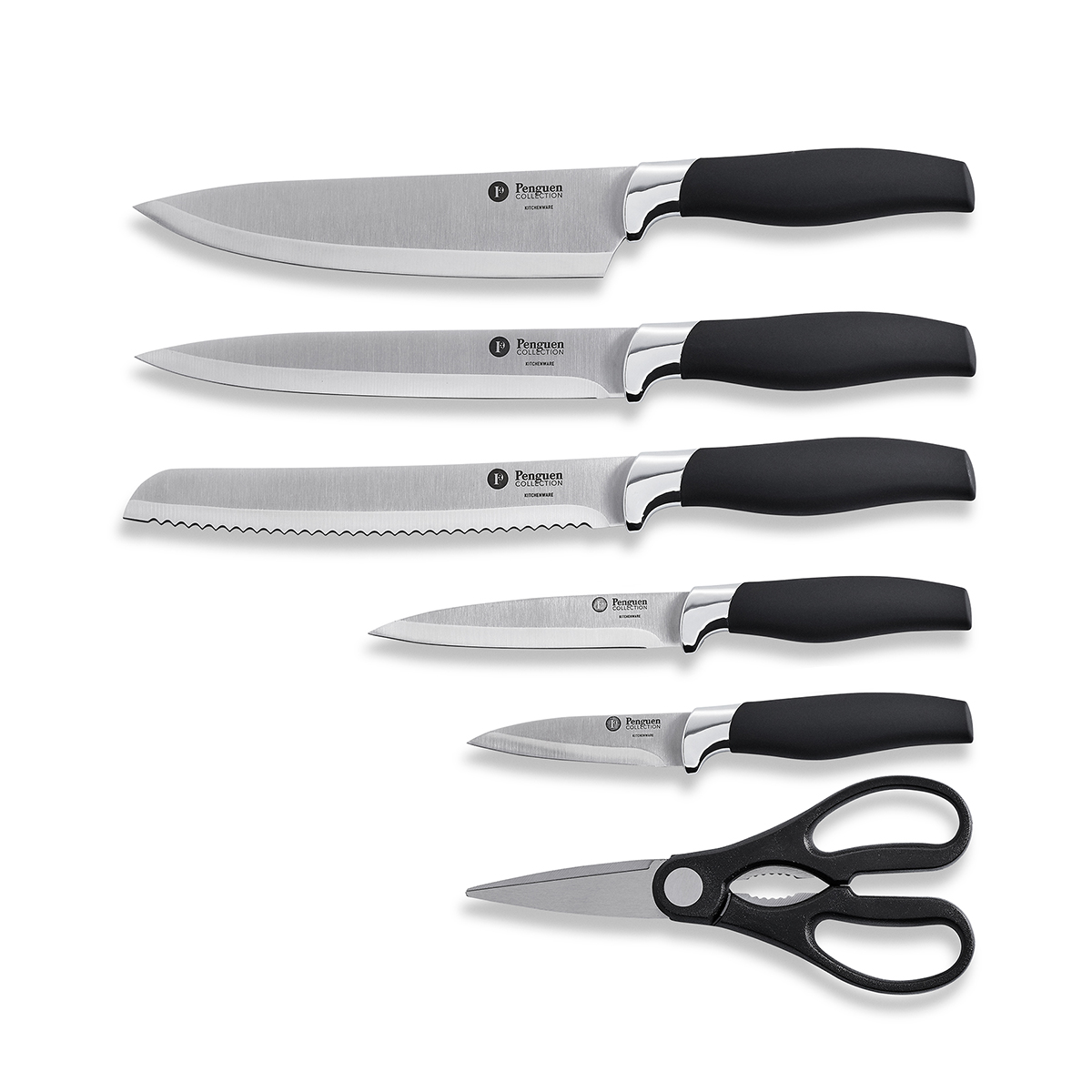 6 Pcs Aria Classic Knife Set